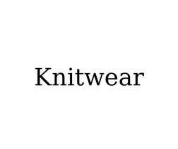 Knitwear